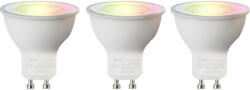 LUEDD 3 darabos intelligens GU10 RGBW LED izzókészlet 5W 350 lm 2200-4000K (02558)
