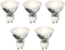LUEDD 5 db GU10 dimmelhető LED izzó szett 4W 310lm 3000K (03083)