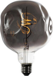 LUEDD E27 dimmelhető LED izzó spirál filament G125 tükör ezüst 4W 75 lm 1800K (03367)