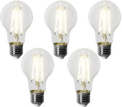 LUEDD 5 darabos E27 dimmelhető LED izzókészlet A60 6W 500 lm 4000K (03200)