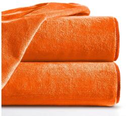 Eurofirany Amy 16 mikroszálas törölköző Élénk narancssárga 70x140 cm