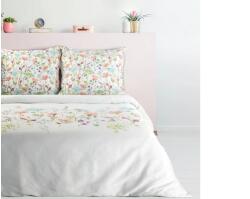 Eurofirany Spring24 pamut-szatén ágyneműhuzat Fehér 220x200 cm - 70x80 cm 2db