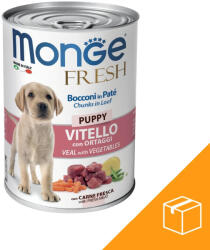 Monge Fresh Puppy Veal & Vegetables 24x400 g