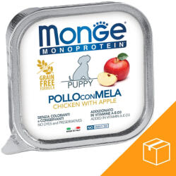 Monge Monoprotein Fruits Pate Puppy chicken & apple 24x150 g