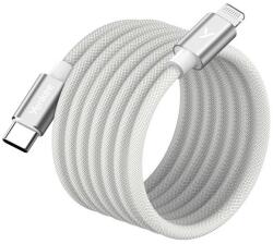 YENKEE YCU MAGNETIC 01 wh USB-C/Lightning adatkábel (37000585) fehér
