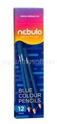 Nebulo Színes ceruza, háromszög, Nebulo kék (NEBULO_KCTR1) (NEBULO_KCTR1)