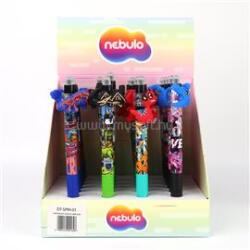 Nebulo Zseléstoll radírozható, nyomógombos, mérges dino 24 db/display Nebulo (NEBULO_61041) (NEBULO_61041)