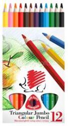 ICO Színes ceruza készlet, háromszögletű vastag Süni 12 klf. szín (ICO_7140133000) (ICO_7140133000)