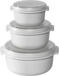 emsa 459061200 élelmiszertároló doboz Fehér 3 db (459061200) - easy-shop