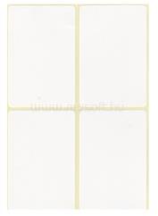  Etikett címke, 45x70mm, 15 lap, 4 címke/lap (EGYEB_39308) (EGYEB_39308)
