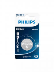 Philips Minicells CR2450 gombelem (CR2450/10B) (CR2450/10B)