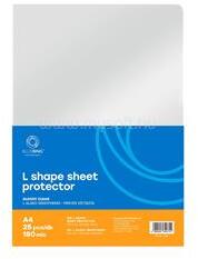 BLUERING Genotherm `L` A4, 180 micron víztiszta BlueringR 25 db/csomag, (BLUERING_GENLA4180BLUER) (BLUERING_GENLA4180BLUER)