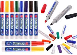 LEAN 8 színes táblamarker készlet, LEAN, méretek 15x14x2cm