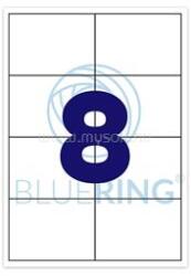 BLUERING Etikett címke, 99, 1x67, 7mm, 100 lap, 8 címke/lap Bluering (BLUERING_64293) (BLUERING_64293)