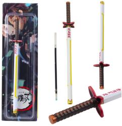 LEAN Katana fém toll, LEAN, 19, 5 cm, fekete tintával, utántöltő készlet, anime dizájn (26965)