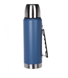 Excellent Houseware duplafalú termosz, rozsdamentes acél, 9.3x30.5, 100 ml, kék (KO-YN1700370AB)