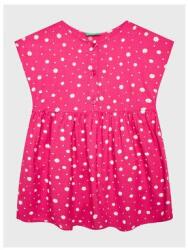 United Colors of Benetton Lányka ruha, United Colors Of Benetton, 301771753, Viszkóz, 98 CM, Rózsaszín (0000301771753_98)