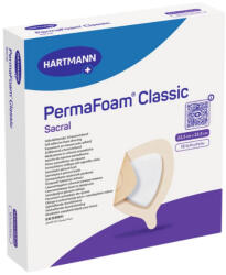 HARTMANN PermaFoam Classic Sacral habszivacs kötszer 22, 5x22, 5cm 10db (882111)