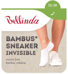 Bellinda zokni 1 pár Bambus sneaker Invisible Fehér 35-38