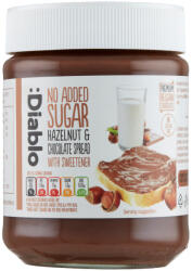 Diablo mogyorós csokoládé krém hozzáadott cukor nélkül, édesítőszerrel 350 g