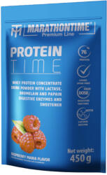 Marathontime fehérjepor 450g málna mánia Protein Time
