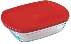 Ocuisine ÔCuisine Hőálló Üvegtál Fedővel - 28x20 cm, 2.5 l (40485)