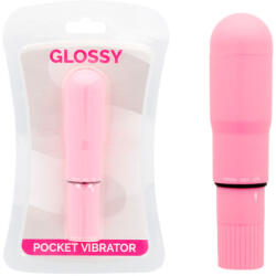 Glossy - prémium zseb vibrátor rózsaszínben