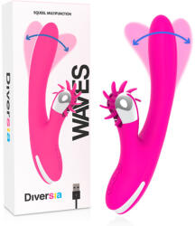 Diversia - érzéki hullámos vibrátor, 24 cm