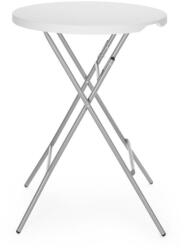  Bar asztal, AmerBox, max. terhelés 80 kg. , Fehér, ⌀800x(H)1100mm (810958)