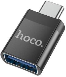 hoco. Adaptor HOCO UA17 (mufă USB - Type-C, OTG, transfer de date și încărcare) NEGRU UA17_USB_TYPEC (UA17_USB_TYPEC)