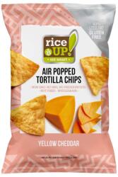 RiceUP! Tortilla chips cheddar sajt ízesítéssel 60g