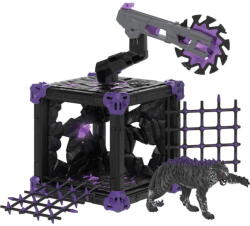 Schleich Eldrador Creatures BattleCave Shadow Tiger, toy figure (42739) Figurina