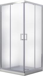 Besco Modern 190 cabină de duș 80x80 cm pătrat crom luciu/sticlă transparentă MK-80-190-C (MK80190C)