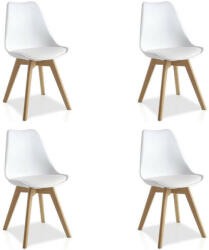  Oravit szék Bükk - Fehér 4 db N - pepita
