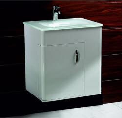 Inter Ceramic Конзолен PVC шкаф ICP 5560W с умивалник, Inter Ceramic, 60x45x55см (5560W)