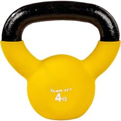MOVIT Kettlebell MOVIT® 4 kg sárga (20040553) - kokiskashop