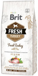Brit 2x12kg Brit Fresh Light Fit & Slim Turkey & Pea száraz kutyatáp