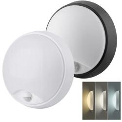 Solight WO780-2 - LED kültéri lámpatest mozgásérzékelővel, 20W/230V, IP65, Ø 22 cm WO780-2 (SL1758)