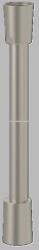 Villeroy & Boch Furtun de dus universal, 160 cm, nichel periat, Villeroy & Boch Universal Showers TVC00003400064 TVC00003400064 (TVC00003400064)