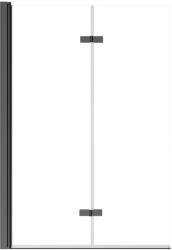 Besco Lumix zuhanyparaván 100 cm kétrészes csiszolt/átlátszó üveg PLGM-2S (PLGM2S)