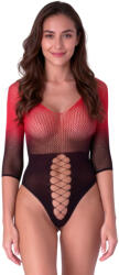Passion Bodystocking BS118 Black-Red
