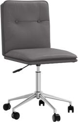 vidaXL szürke műbőr étkezőszék (4101321)