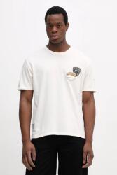 Guess pamut póló - bézs S - answear - 23 990 Ft