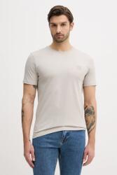 BOSS Orange pamut póló Tales - bézs L