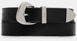 Tommy Jeans bőr öv - fekete 85 - answear - 20 990 Ft