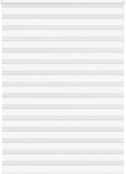 vidaXL zebrafüggönnyel fehér szövetszélesség 160, 9 cm poliészter (4014820)