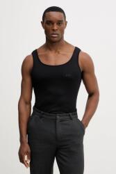 BOSS pamut póló TankTop3P RibClassic 3 db - fekete S
