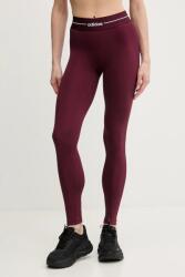 adidas Performance edzős legging Hyperglam - burgundia L
