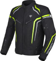 RSA Compact 2 motoros kabát fekete-szürke-fluo sárga
