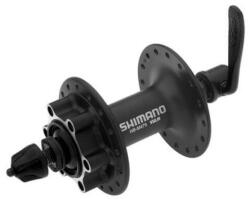 Shimano Deore HB-M475 MTB első kerékagy, 32H, gyorszáras, tárcsafékes (6 csavaros), fekete, OEM kiszerelés